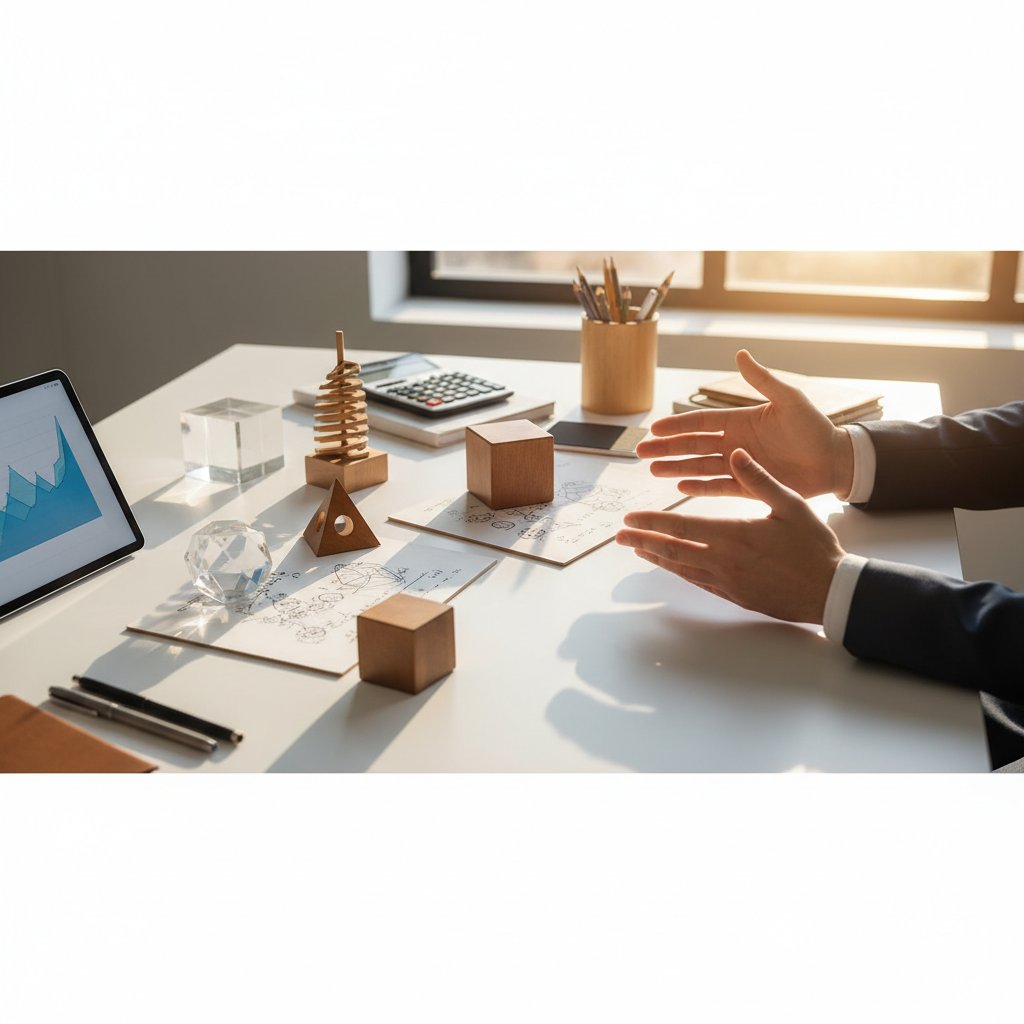 Student working on mathematics problems